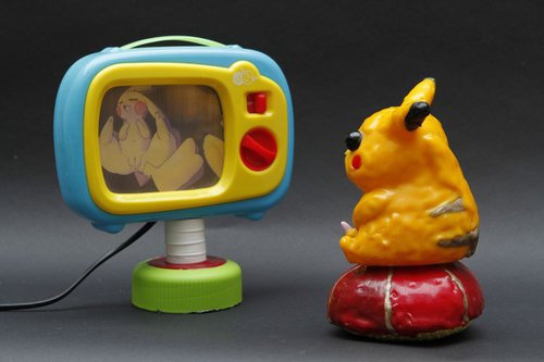 Pikachu Watching Porn by Karl G.o.P.