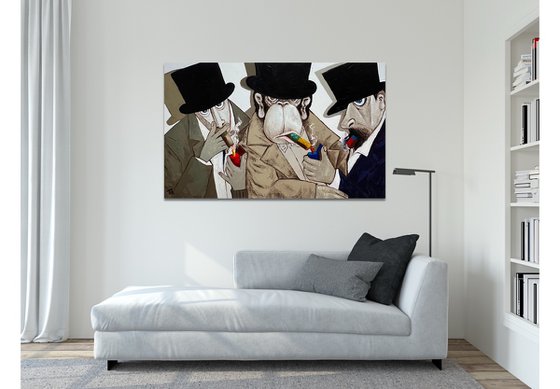 The Conspirators Plotting