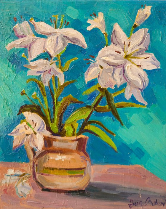 White Lilies