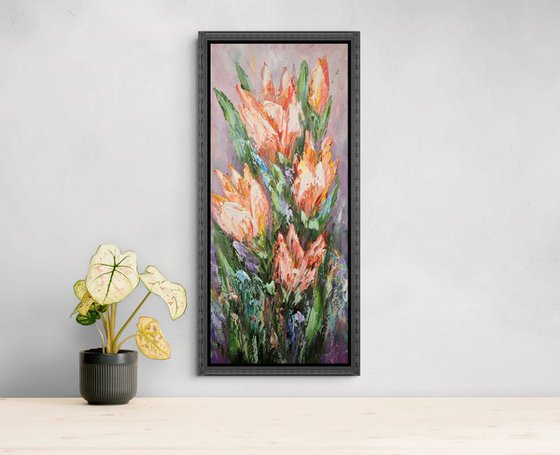 Coral Tulips
