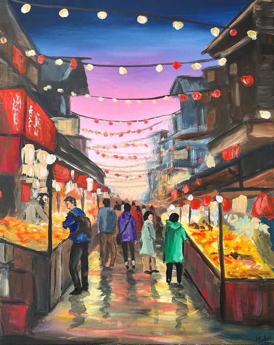 Vibrant Market Place