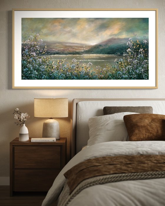 Golden Skies Over Keswick