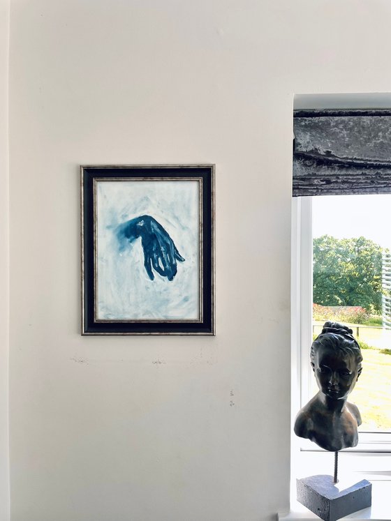 Sweet - Hand Study in Blue
