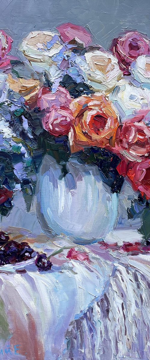 "Flower bouquet" by Evgeny Chernyakovsky