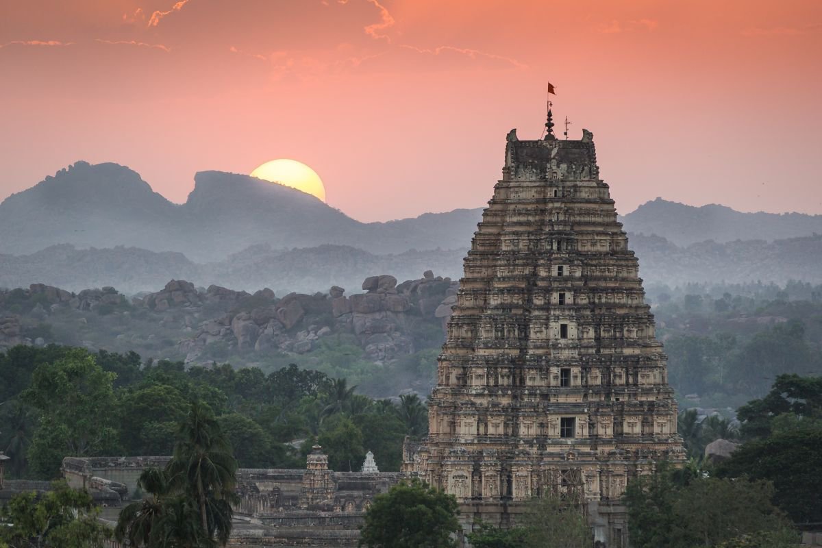 Hampi Sunset II by Kevin Standage