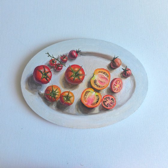 Tomato Oil Painting