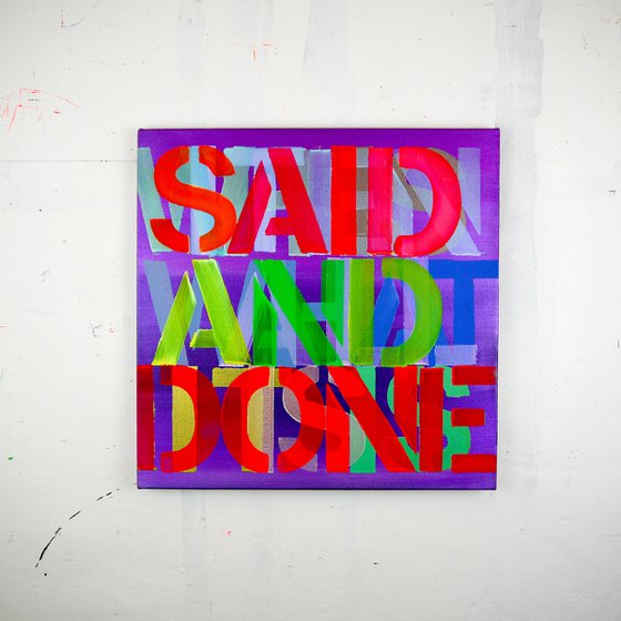 Said And Done (Lilac)