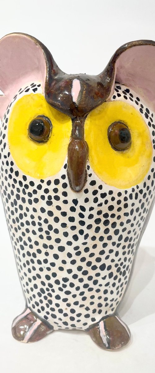 Lovely Dotted Owl by Viktor Zuk