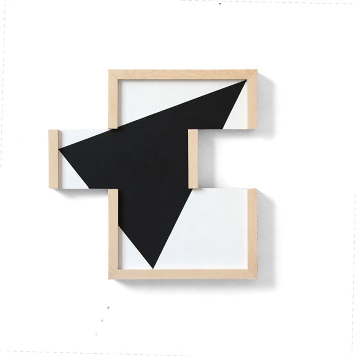 Geometric Abstract Acrylic Painting By Martin Singer, 14 X 14", Cct03-23, Original Artwork