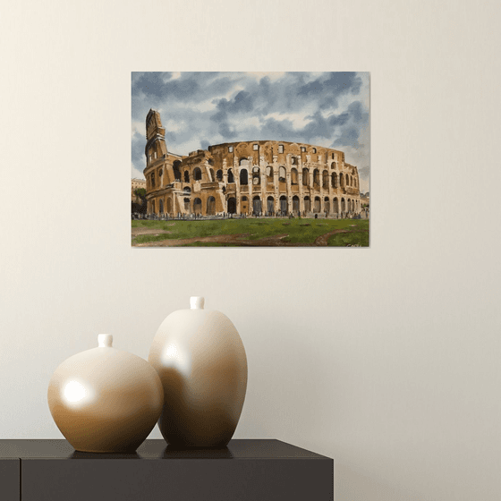 The Roman Colosseum