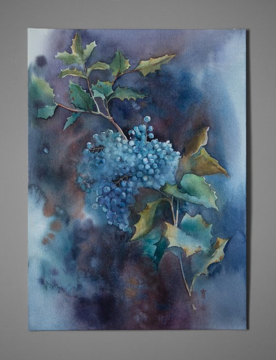 Mahonia Painting