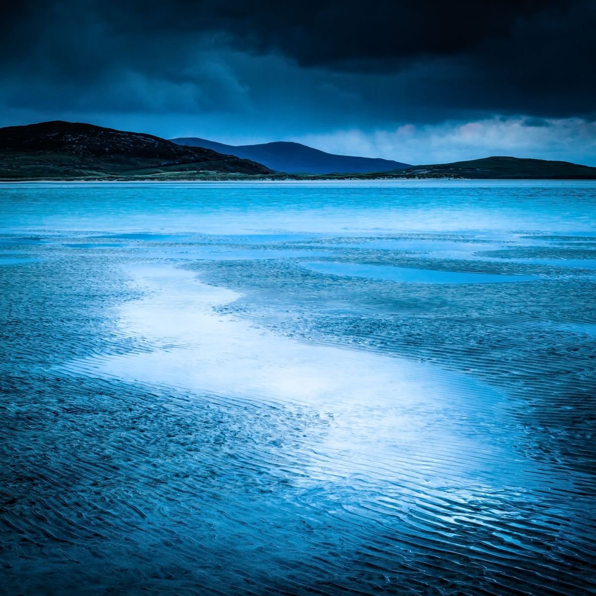 Impressionistic Photograph , Luskentyre Beach, Isle Of Harris By Lynne Douglas, 36 X 3, Artwork For Sale On Artfinder