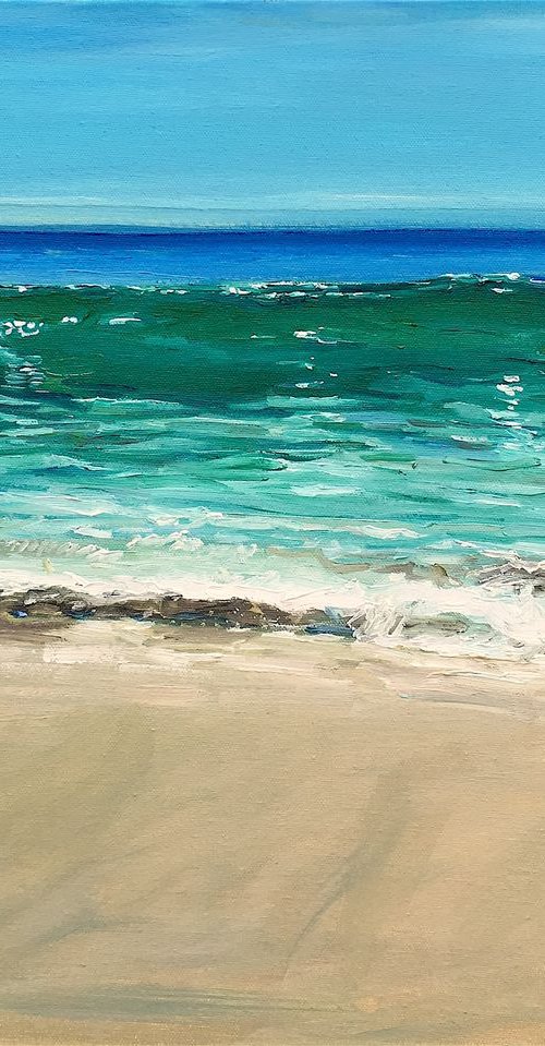 Sketch of a wave by Arun Prem