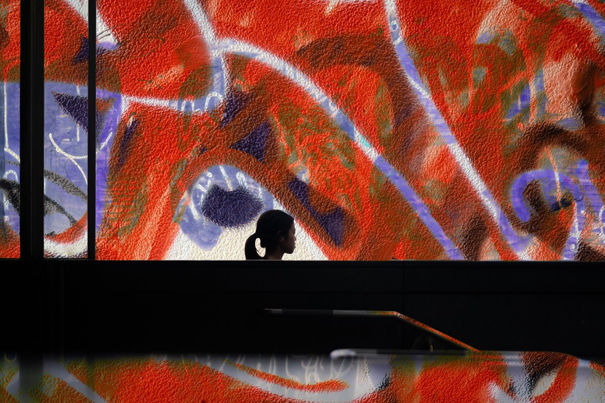 Urban And Pop Abstract Photograph By Sergio Capuzzimati, 24 X 17", Dreaming In Color, Original Artwork