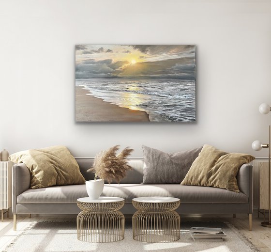 Storm in Golden Light