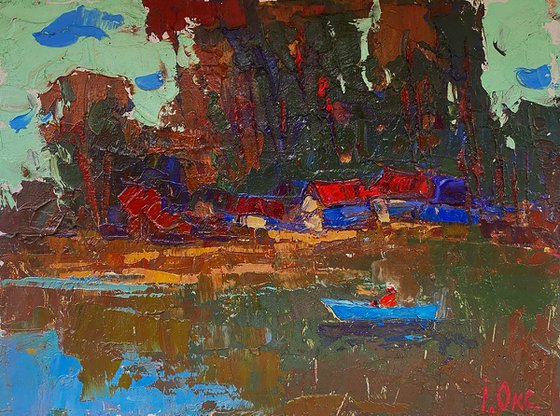 Silence over the pond