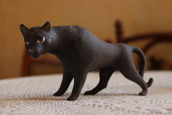Black panther. By Elya Yalonetski