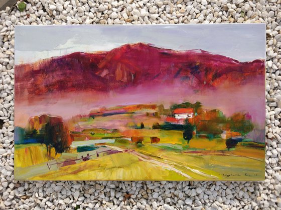 Mountains in the fall