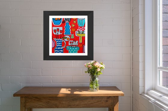 Red Still Life II