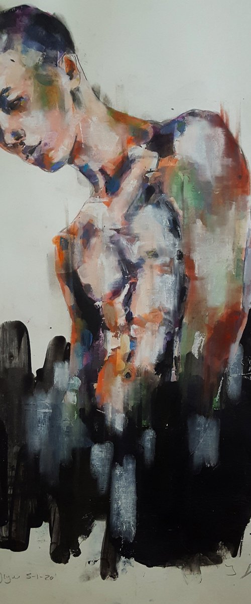 standing male figure 5-1-20 by Thomas Donaldson