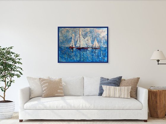 Sail and Blue