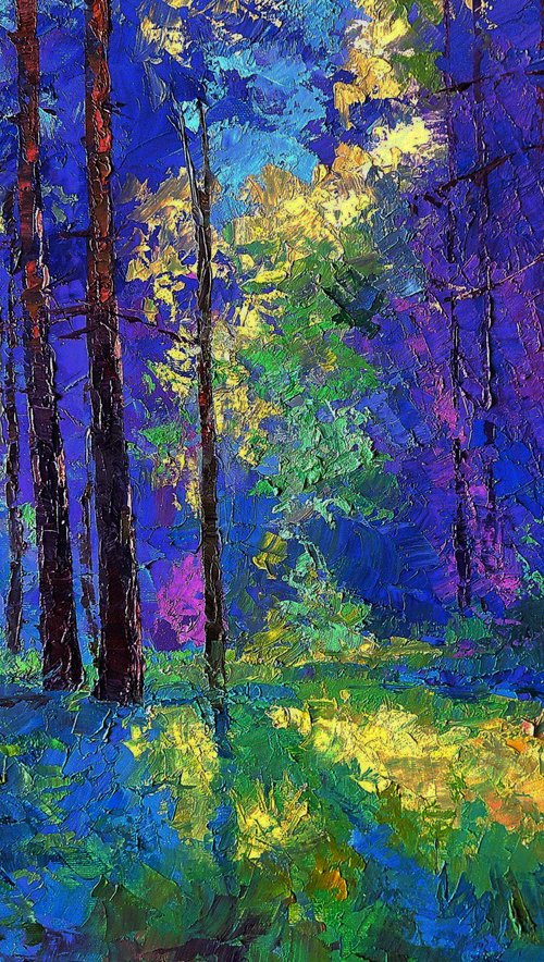 Sunny meadow by Boris Serdyuk