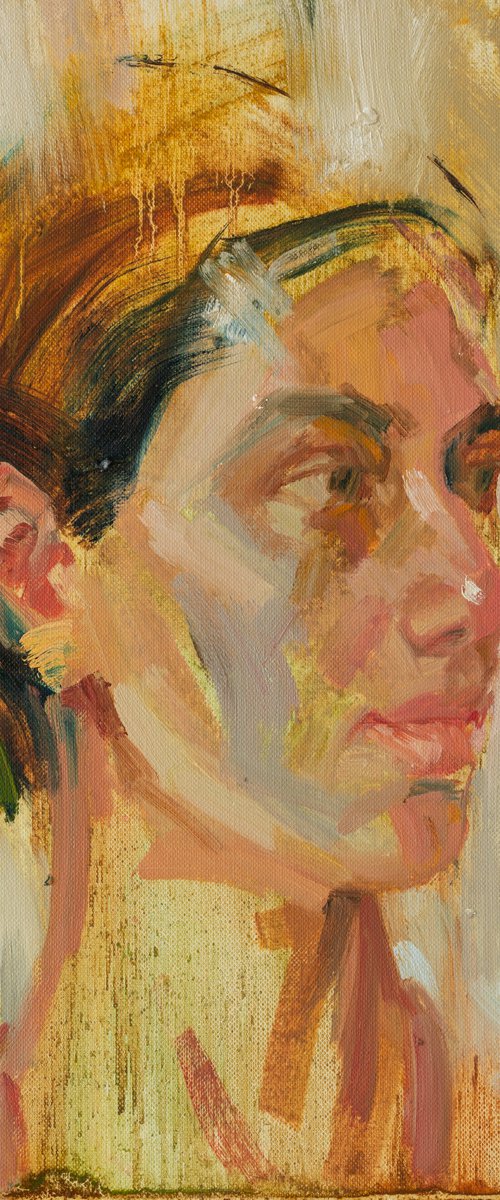 Portrait Study #3 by Lyubov Biryukova