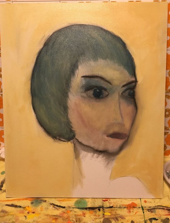 Study of a woman portrait VII