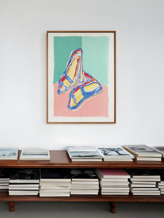 High Heels, Limited Edition screen-print