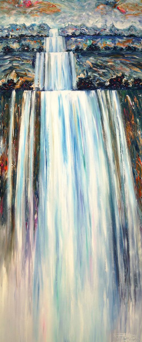 Stick: Mystery Waterfall 1 by Peter Nottrott