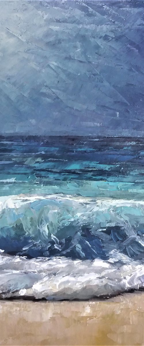 Sea Wave by Nataliia Zaharuk
