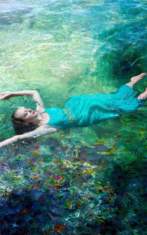 Mermaid in Ibiza I by Viet Ha Tran