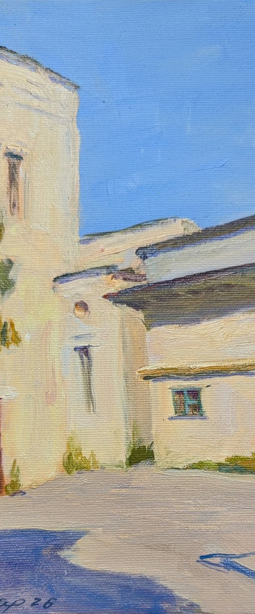 Factory yard by Olga Samar