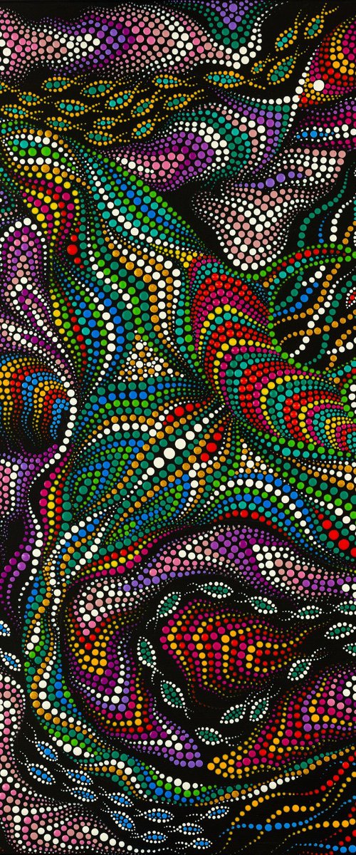 Psychedelic Stingray by Oxana Lazari