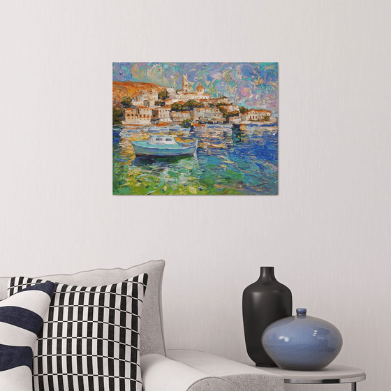 Harbor in the Breath of light