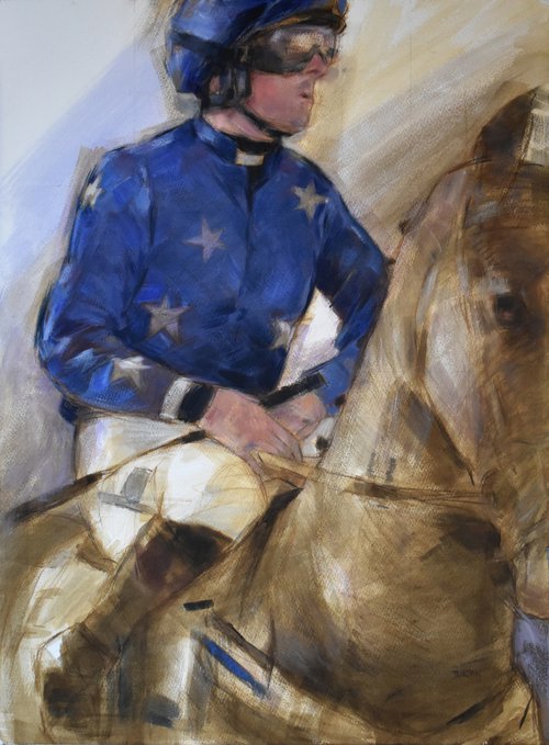Blue Jockey by Timothy Turton