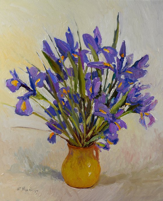 Dutch Iris Flowers