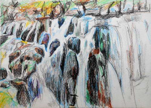 Waterfall by Maja Mrdakovic