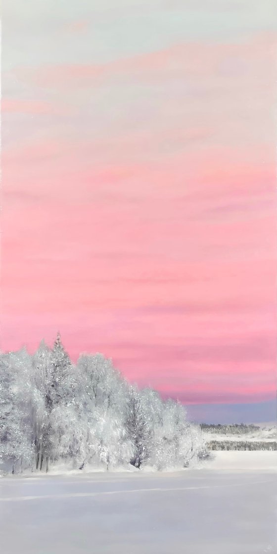 Serenity. Winter Landscape