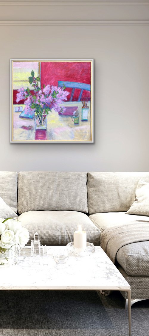 Blossom with Red Interior by Chrissie Havers