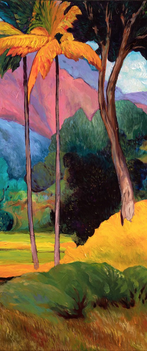 Quiet Landscape with Palms by Suren Ter-Avakian