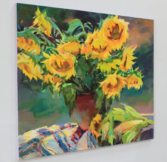 "Sunflower bouquet"