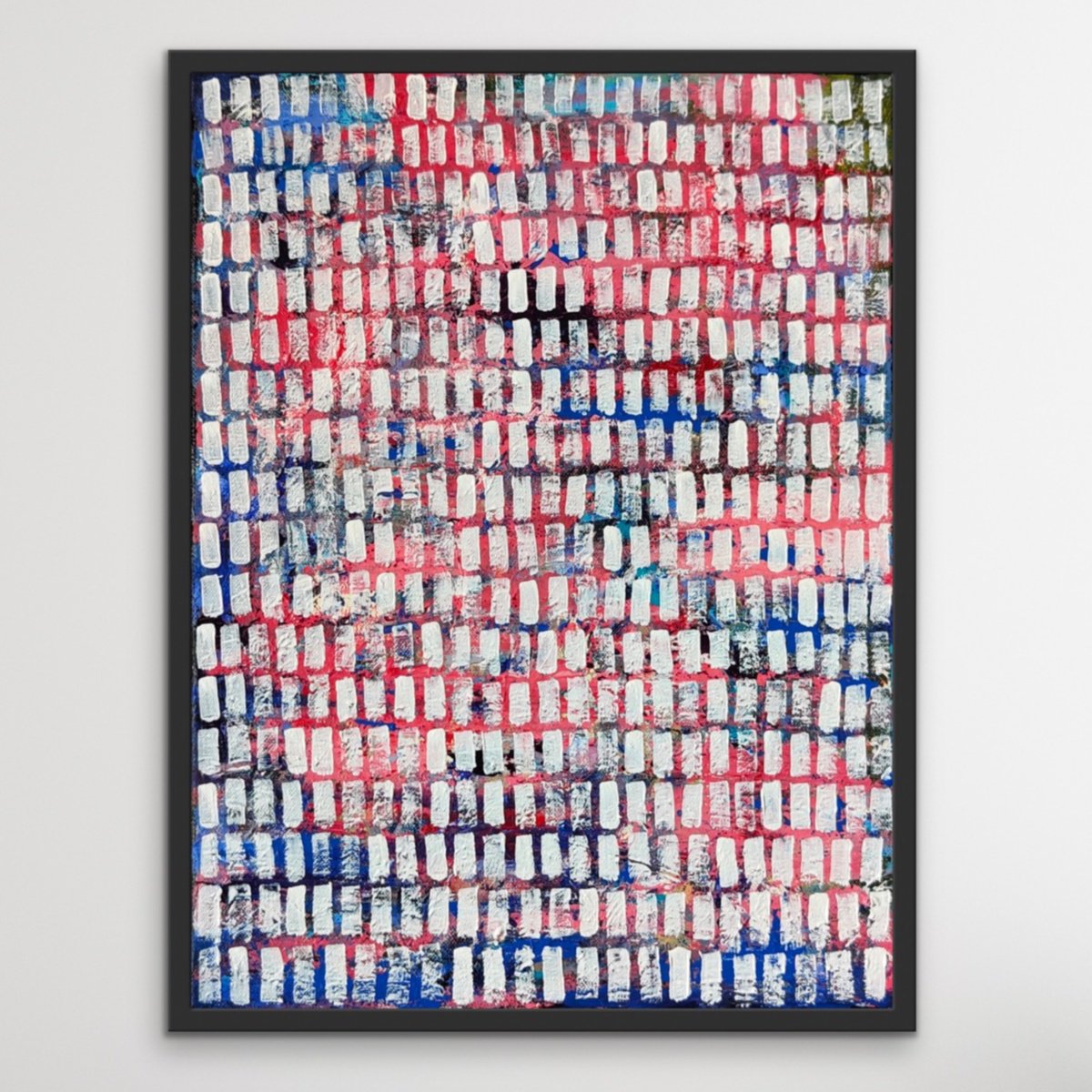 Expressive Abstract Acrylic Painting By Ketki Fadnis, 12 X 16", In Love, Original Artwork