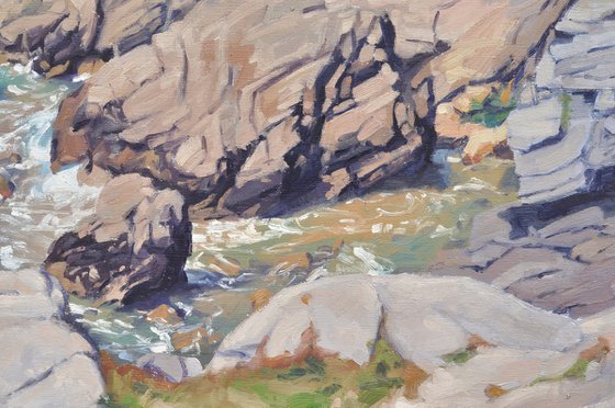 Wild coast of Quiberon, Port Bara