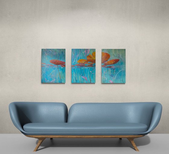 Lilies Rising