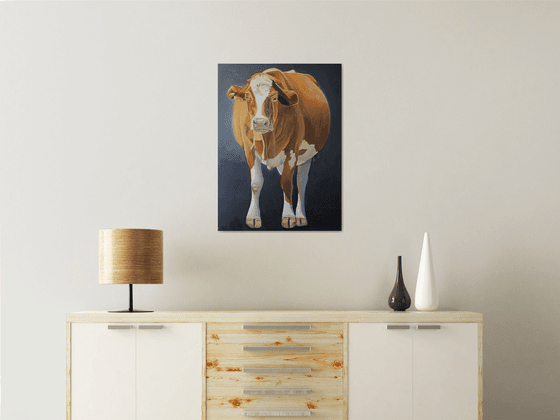 A Cow Standing