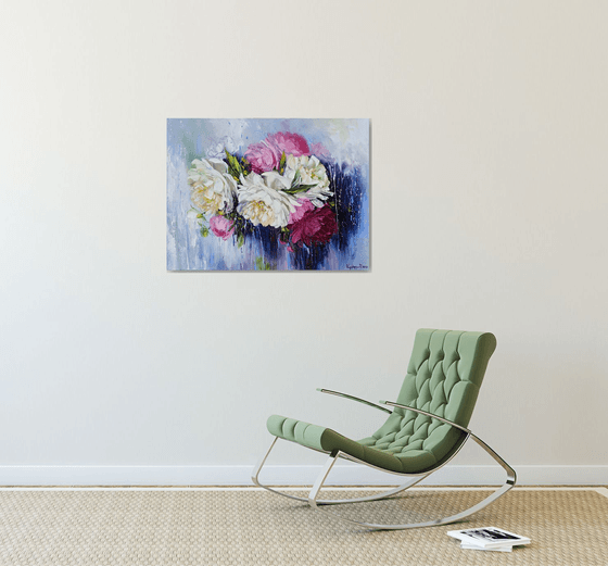 Modern peonies