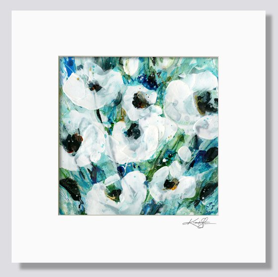 Blooming Wishes 6 - Flower Painting by Kathy Morton Stanion
