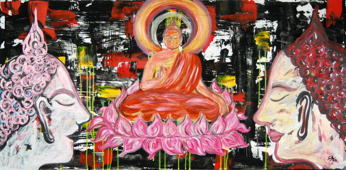 Inner Peace By Cb., 48 X 24, Artwork For Sale On Artfinder