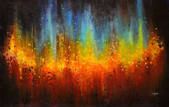 The Unseen #2 - Large original abstract painting